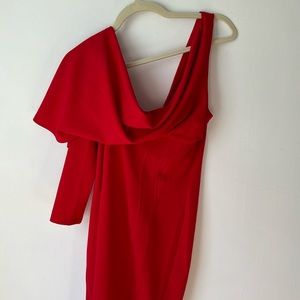 NWT ASOS DESIGN Red Cocktail Dress